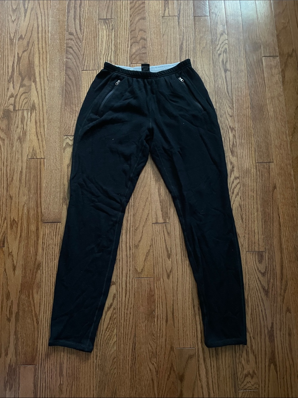 Patagonia Black Merino Wool Performance Baselayer Pants Women’s Sz Medium